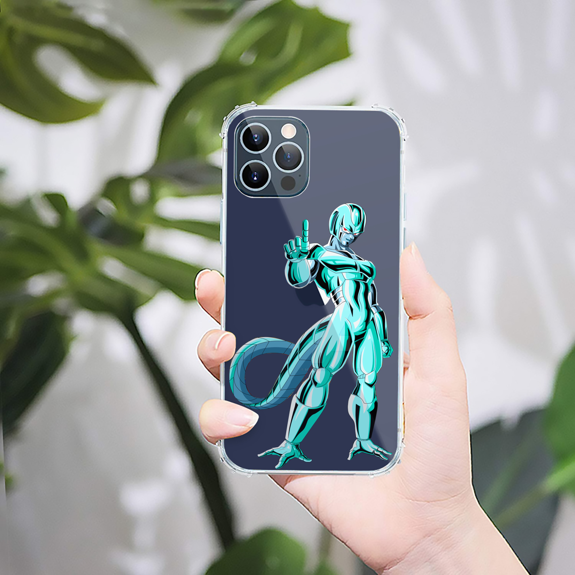 （画像用） ドラゴンボール クウラ DRAGON BALL Cooler Coora 【iPhone 12シリーズ対応】透明スマホケース（クリアソフトケース）
